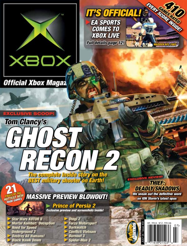 Official Xbox Magazine US   Issue 033 cover